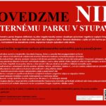 POVEDZME NIE VETERNÉMU PARKU V STUPAVE