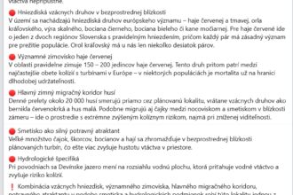 Stanovisko SOS/BirdLife Slovensko k navrhovanému veternému parku Stupava
