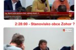 Obec Zohor sa ohradzuje voči informáciám, ktoré odzneli na verejnom stretnutí mesta Stupava dňa 26.11.2025